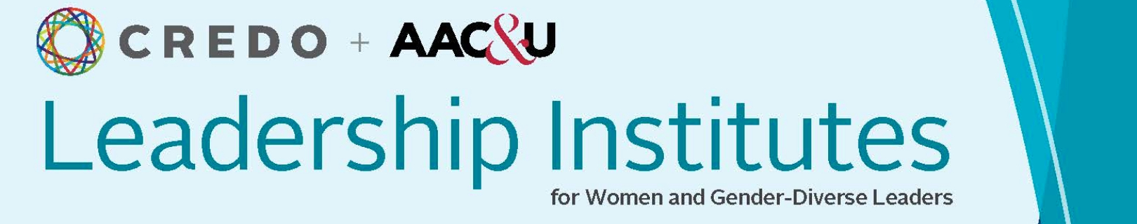 Credo + AAC&U Leadership Institutes for Women and Gender-Diverse Leaders