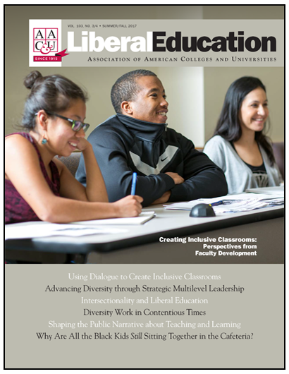 Liberal Education Summer/Fall 2017: Creating Inclusive Classrooms