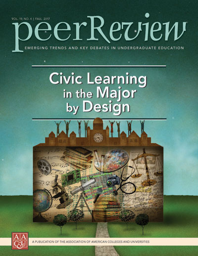 Peer Review Fall 2017: Civic Learning in the Major by Design