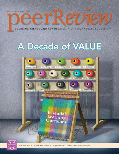 Peer Review Fall 2018: A Decade of VALUE